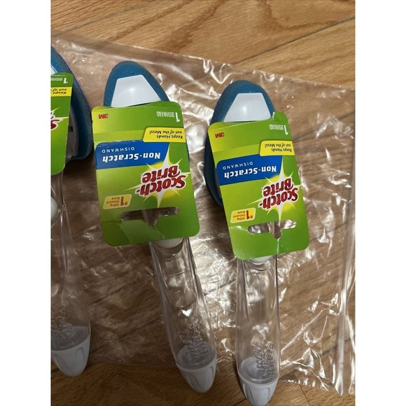 3M Scotch-Brite Non-Scratch Soap Dispensing Dishwand - Lot of 3 NEW - Picture 3 of 4